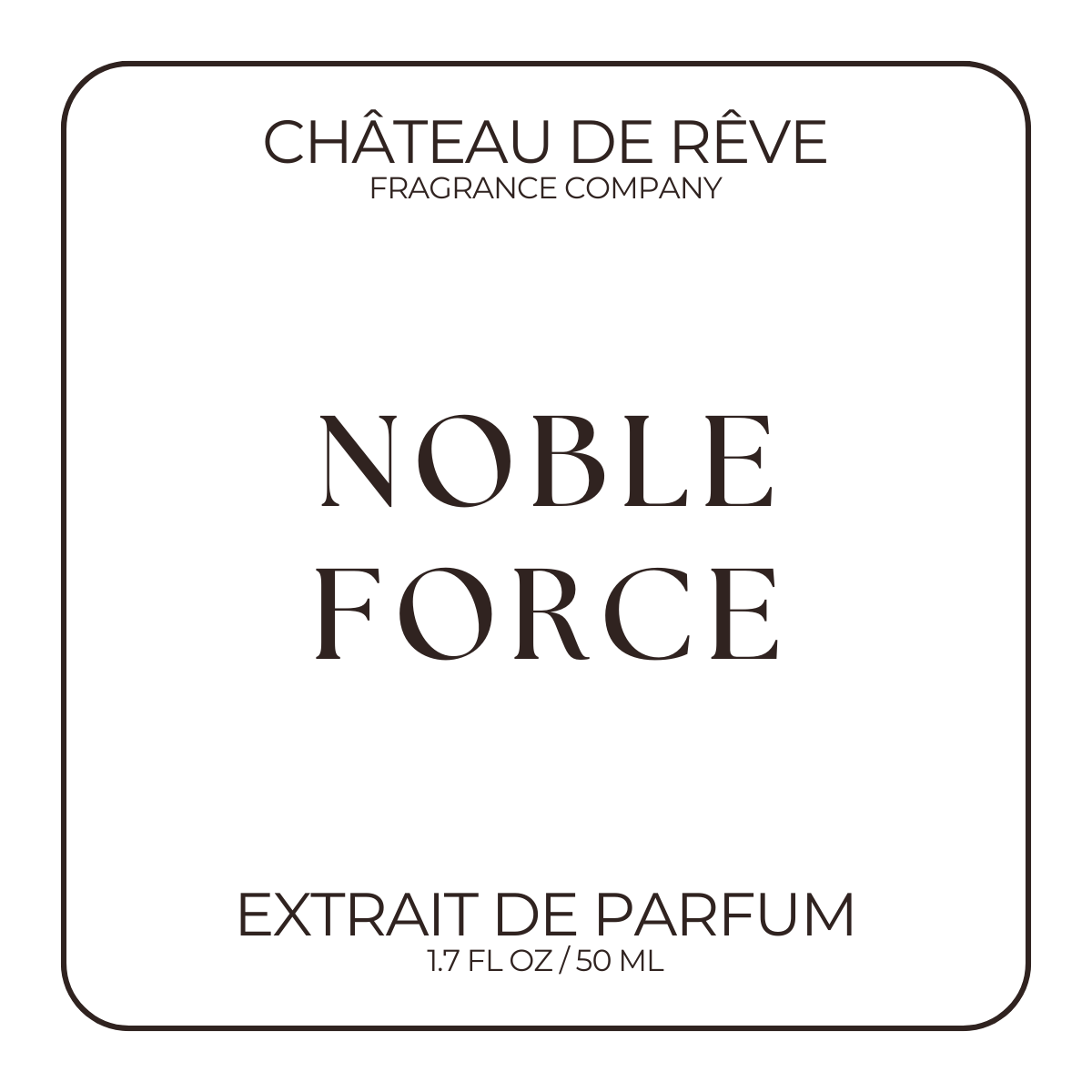 Noble Force – Extrait de Parfum - Similar to A&F Fierce