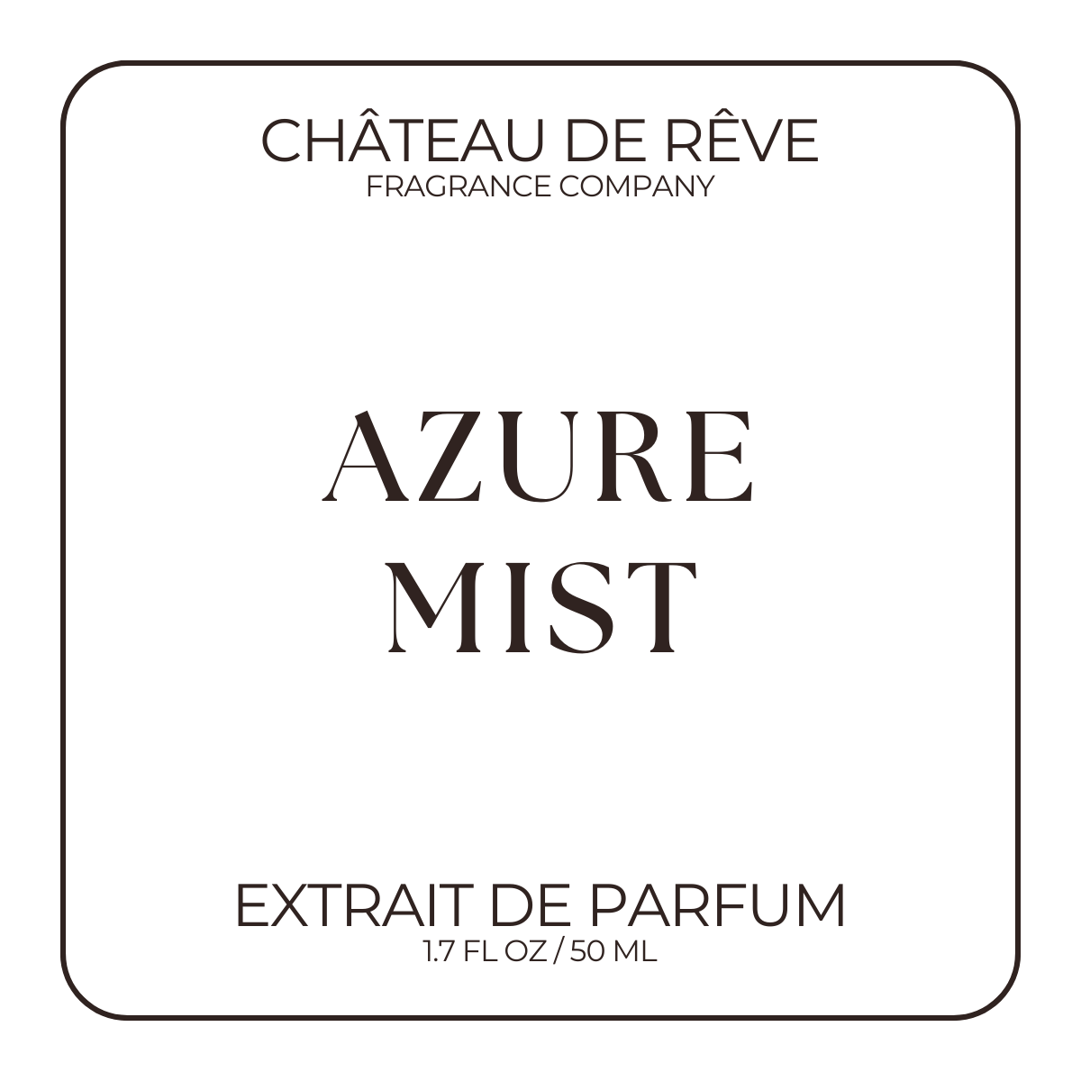 Azure Mist – Extrait de Parfum - Similar to D & G Light Blue
