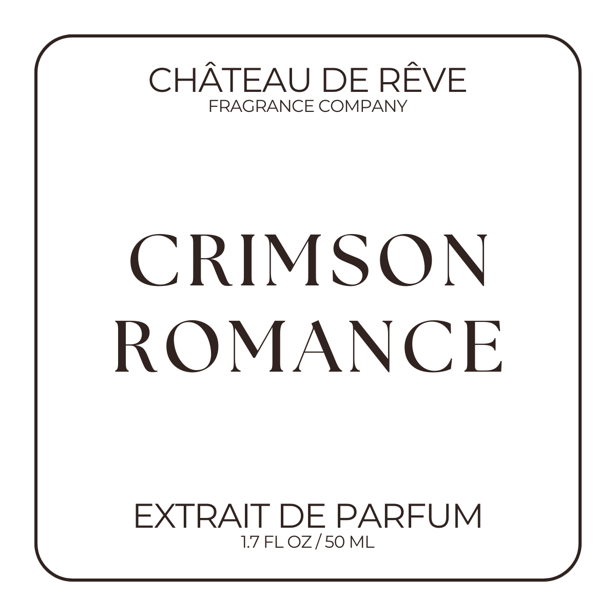 Crimson Romance – Extrait de Parfum - Similar to Baccarat Rouge 540