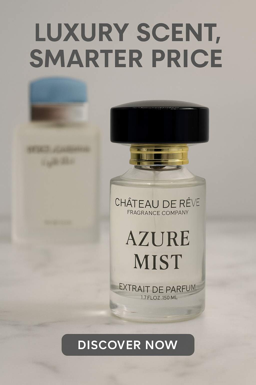Azure Mist – Extrait de Parfum - Similar to D & G Light Blue